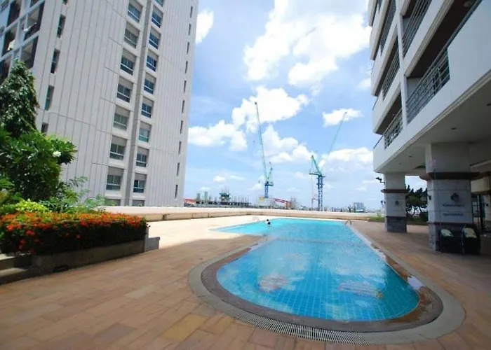 公寓式飯店 2 Bedroom 2 Bathroom Spacious Near Grand Palace 曼谷